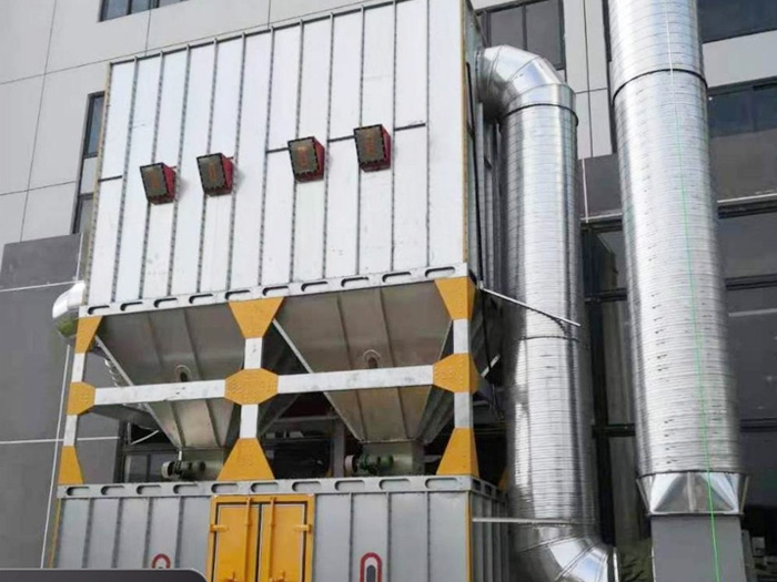 木工中央拼接除塵器