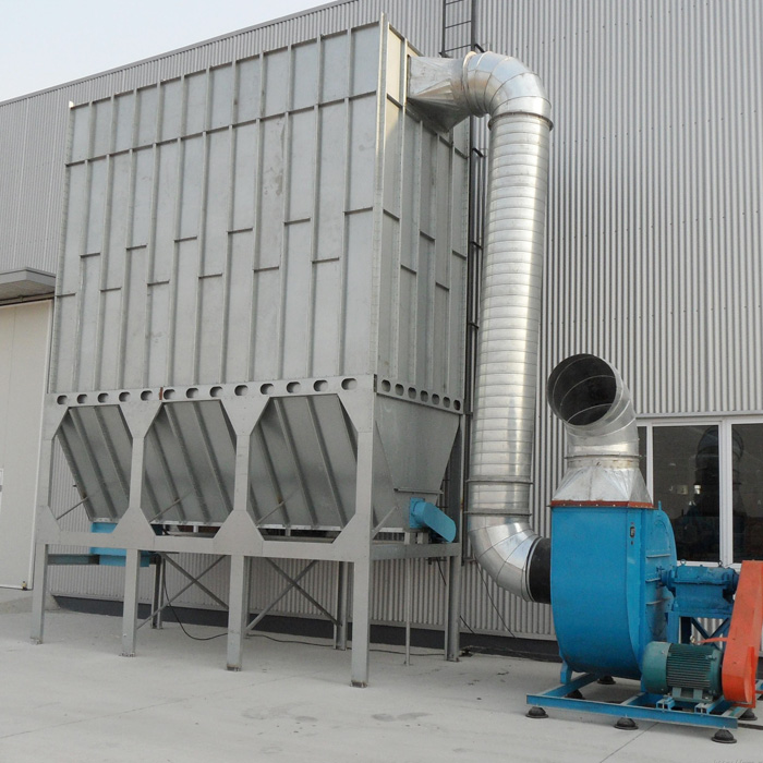 木工中央拼接除塵器